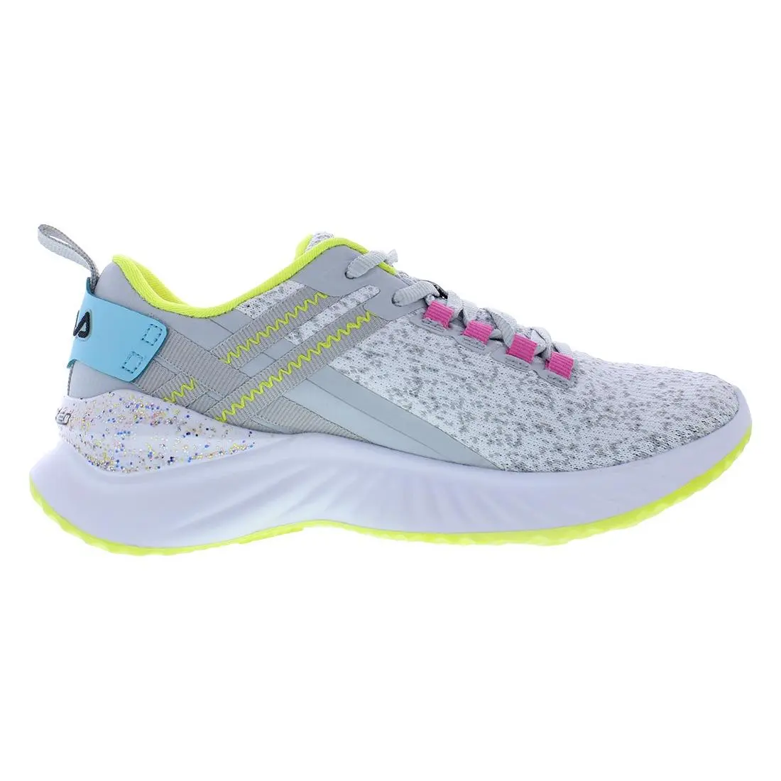 Fila shoes - Grey/Yellow/Pink, Main: Grey 6