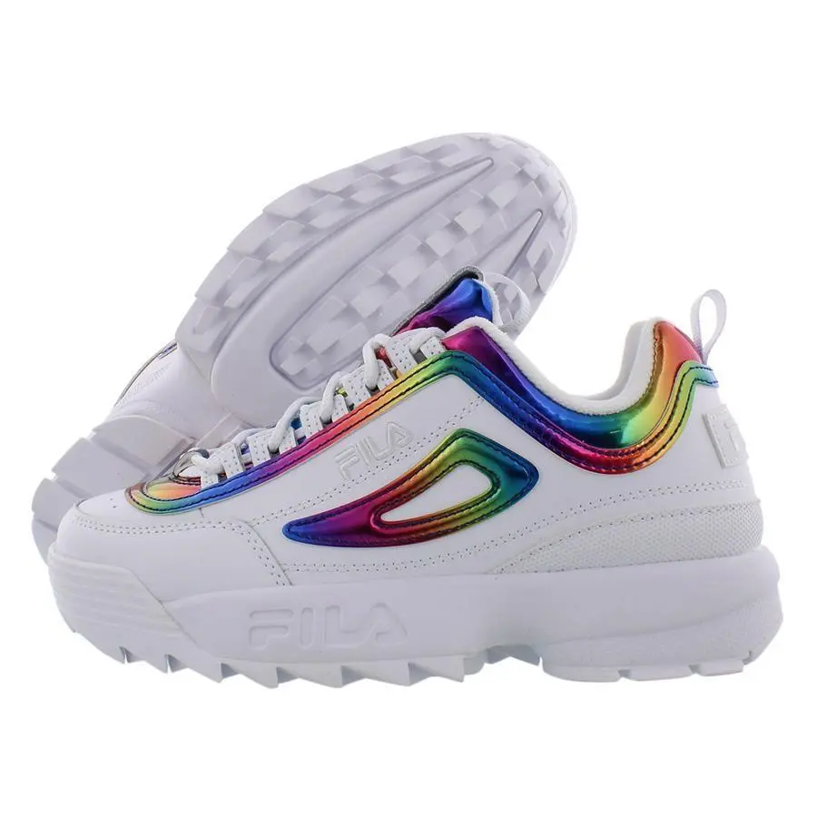 Fila shoes - White/Multi, Main: White 2