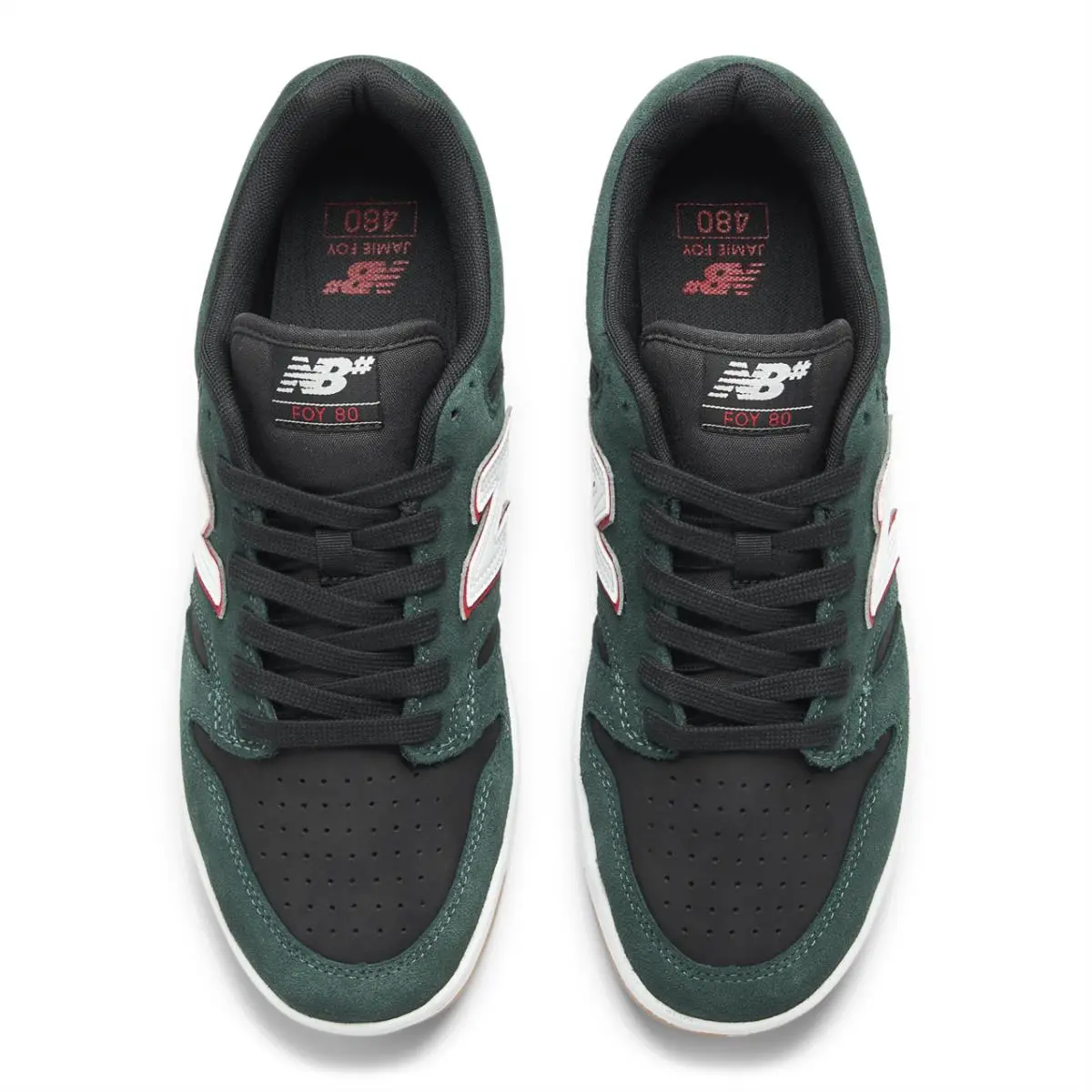 New Balance shoes - New Balance Numeric Men`s Jamie Foy X Nb Numeric 480 Forest Green - NM480FOY - Forest Green 57