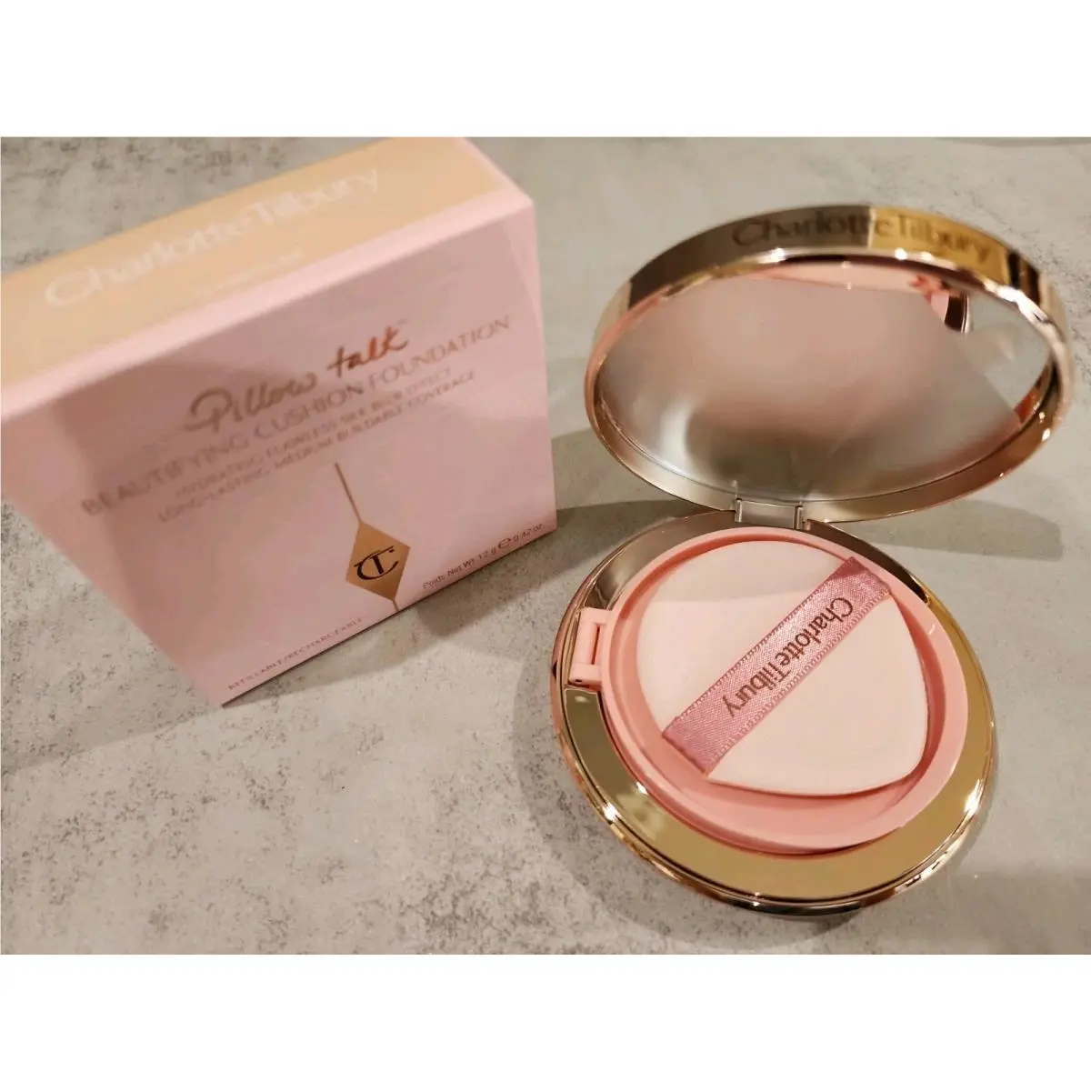 Charlotte Tilbury Pillow Talk Beautifying Cushion Foundation 1C Fair