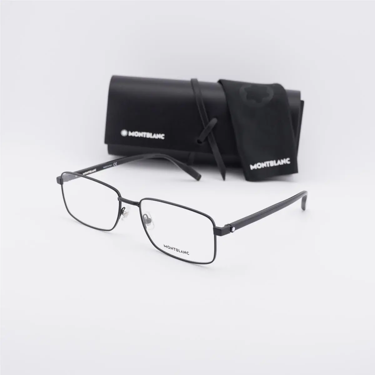 Montblanc MB0016O 004 Black 59mm Eyeglasses