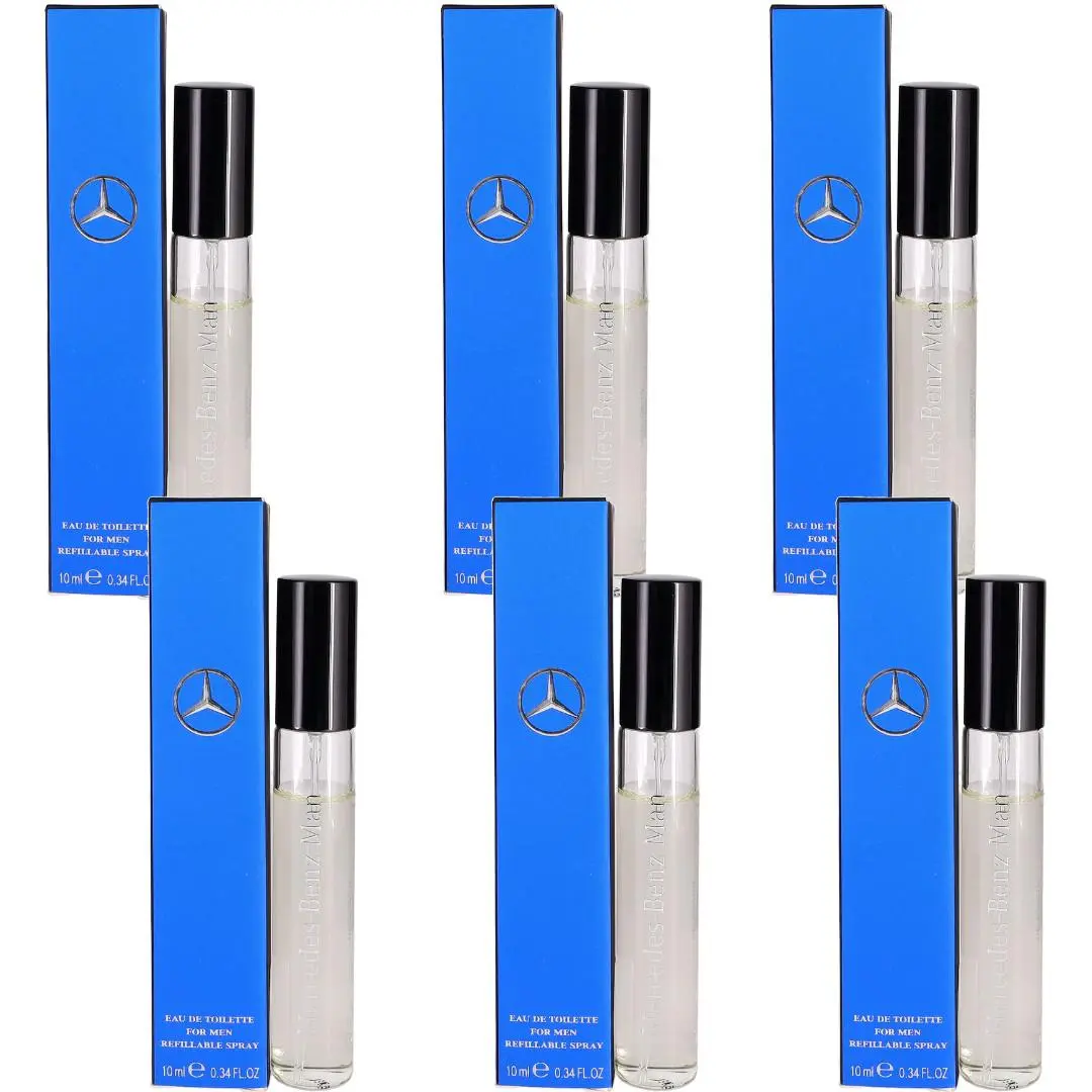 Mercedes Benz by Mercedes Benz Men Combo Pack: Edt Spray 2.04oz 6x0.34oz by Mercedes-Benz