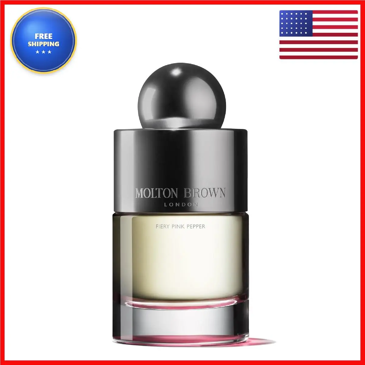 Fiery Pink Pepper Eau De Toilette 3.3 Fl. Oz by Molton Brown
