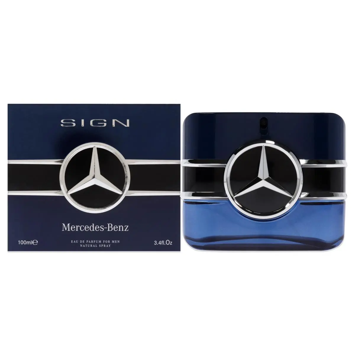 3 Pack Mercedes-benz Sign by Mercedes-benz For Men - 3.4 oz Edp Spray by Mercedes-Benz