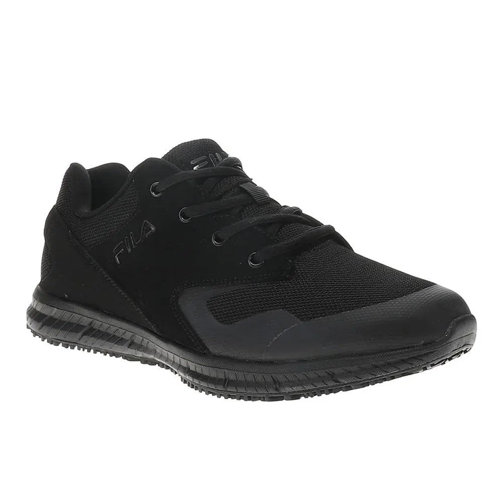 Fila shoes - Fila Memory Layers Evo Slip Resistant Soft Toe Work - 5LM00553-001 - Black 0
