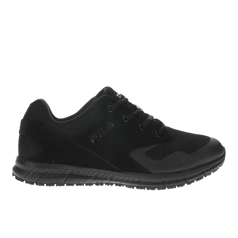 Fila shoes - Fila Memory Layers Evo Slip Resistant Soft Toe Work - 5LM00553-001 - Black 4