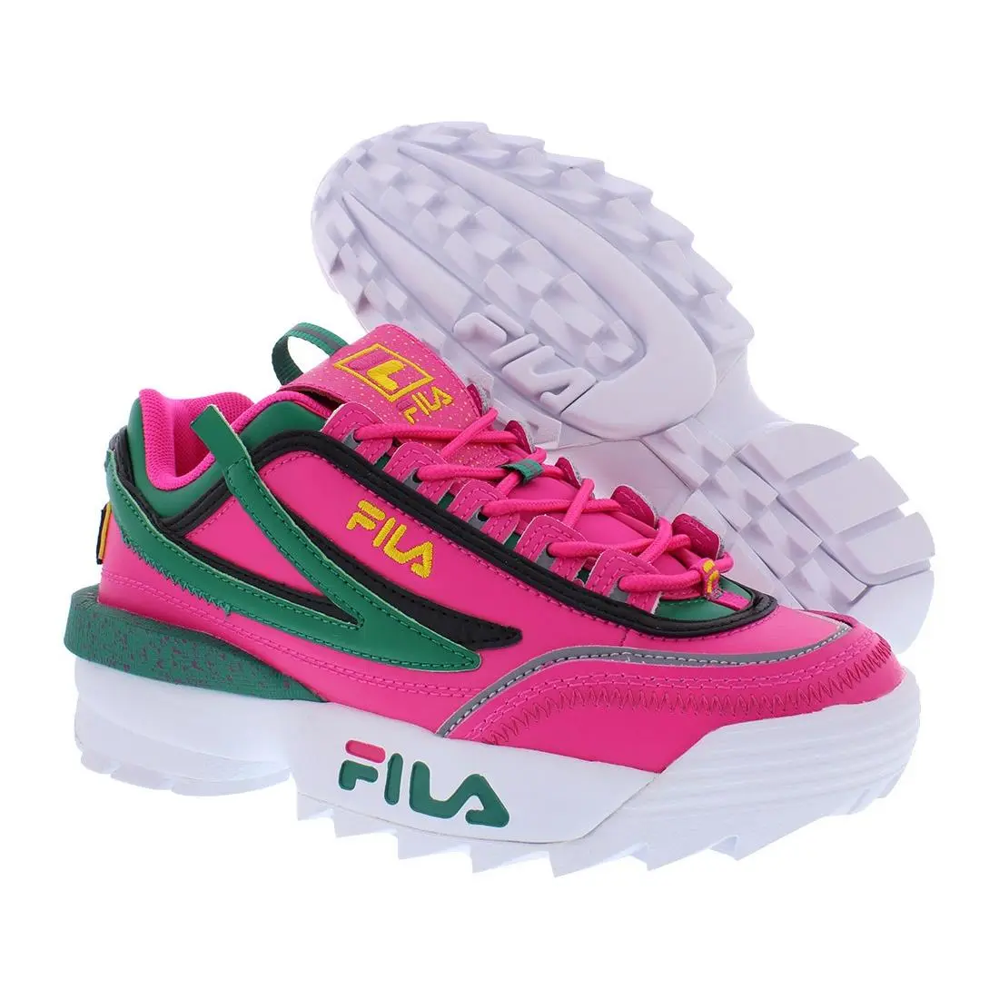 Fila shoes - Pink/Black, Main: Pink 4