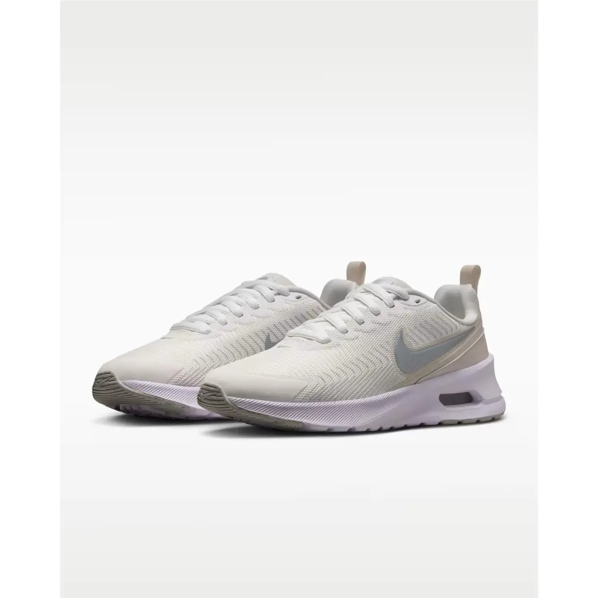 Women  Air Max Nuaxis SE Athletic Shoes Summit White/mtlc Silver IB4341-100 by Nike