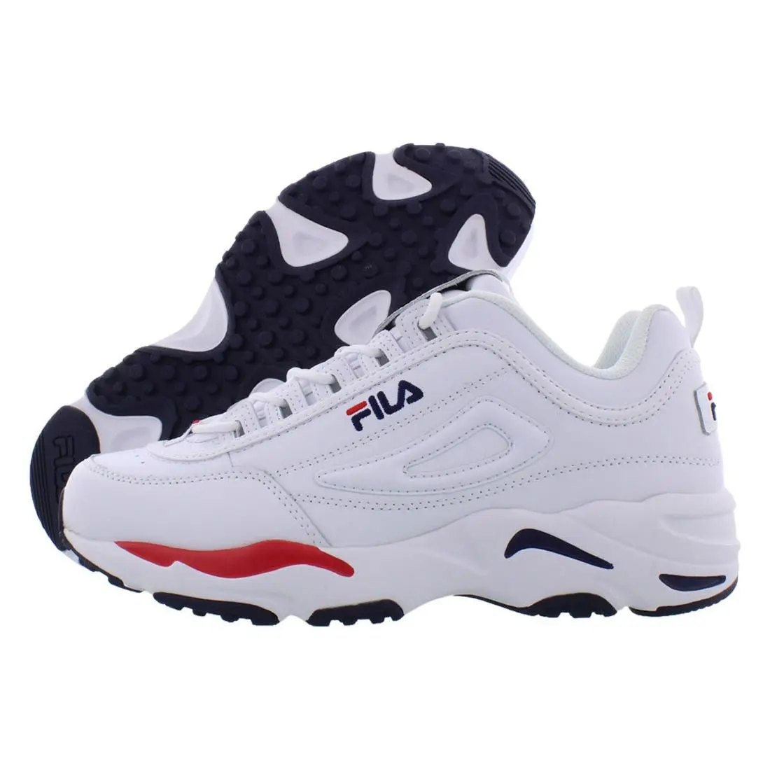 Fila shoes - White/Navy/Red, Main: White 0
