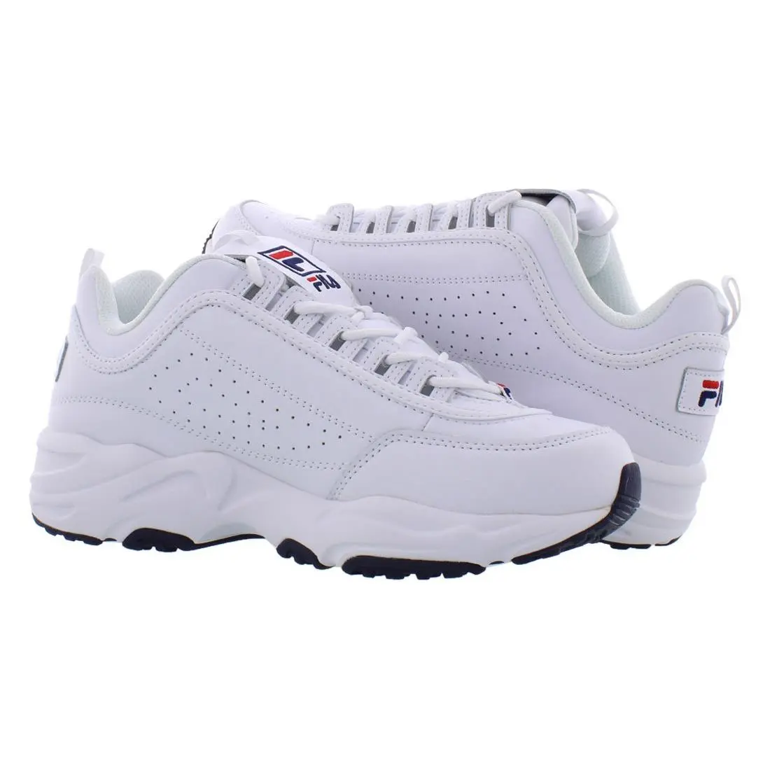 Fila shoes - White/Navy/Red, Main: White 2