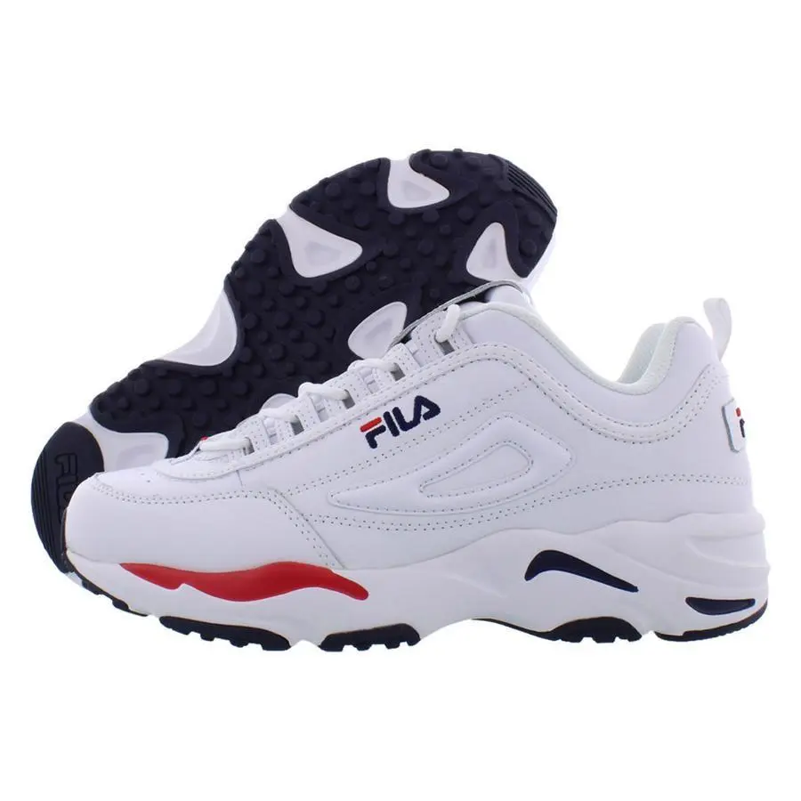 Fila shoes - White/Navy/Red, Main: White 3