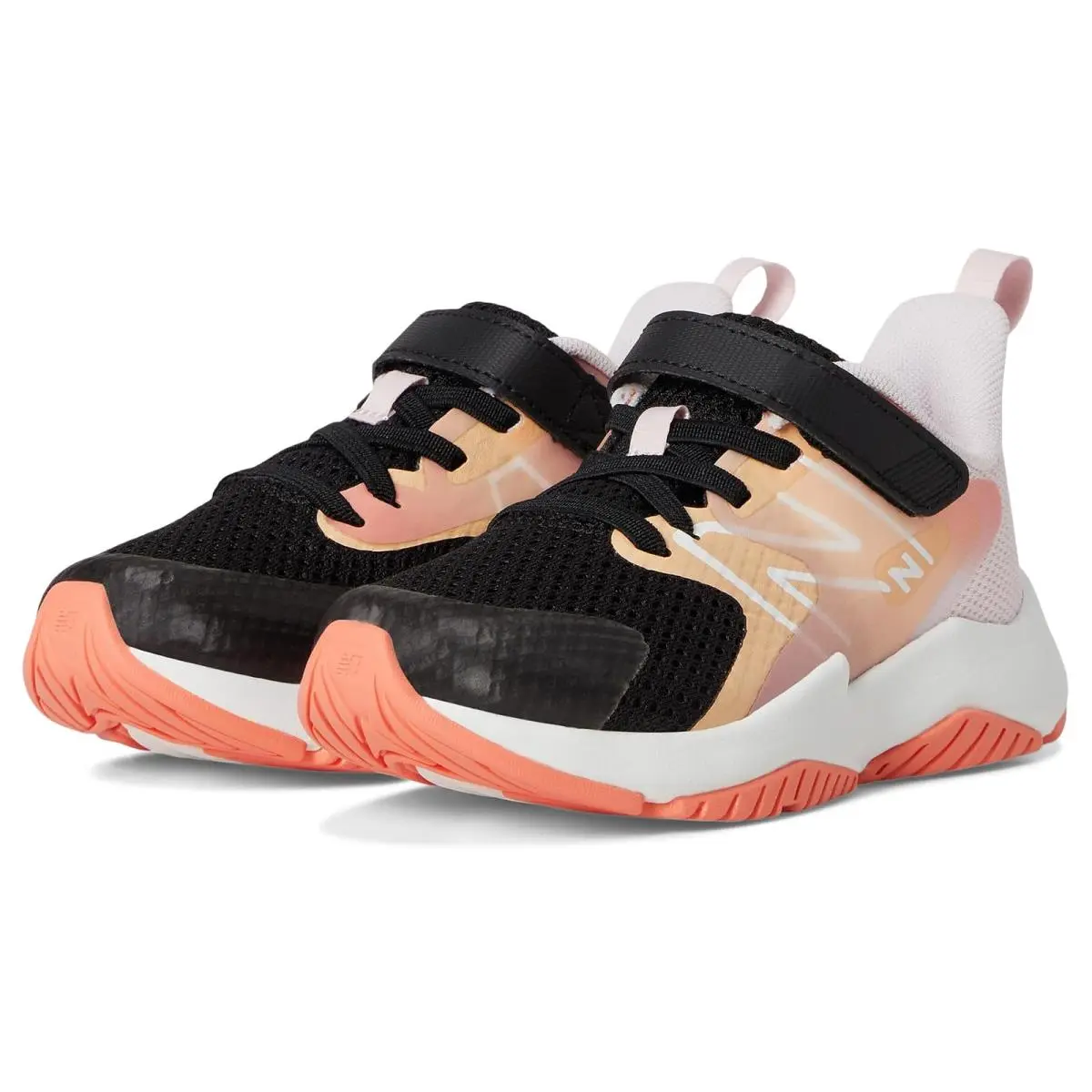 New Balance shoes - Black/Flare/Rose Sugar 6