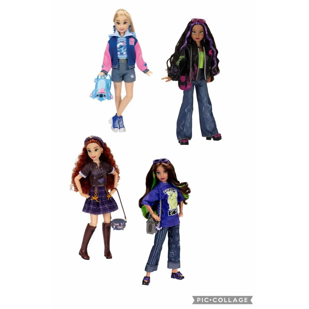 4 Disney Ily 4EVER Doll Maleficent Hocus Pocus Stitch Nightmare Before Christmas