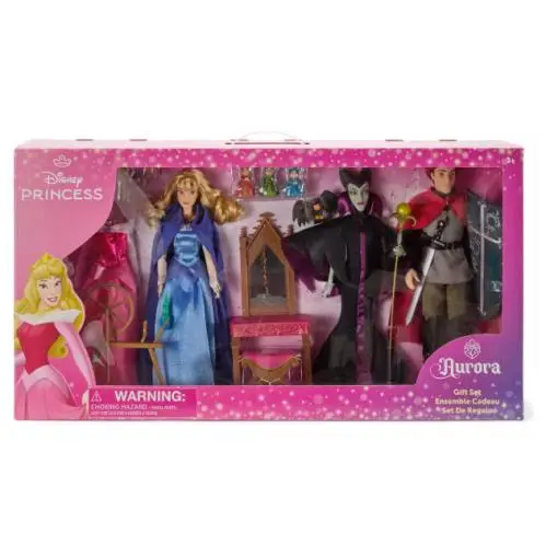 Princess Aurora Classic Doll Gift Set – Sleeping Beauty Prince Maleficent
