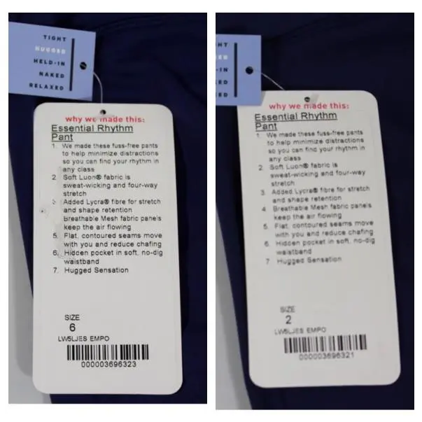 Lululemon clothing - Blue 12