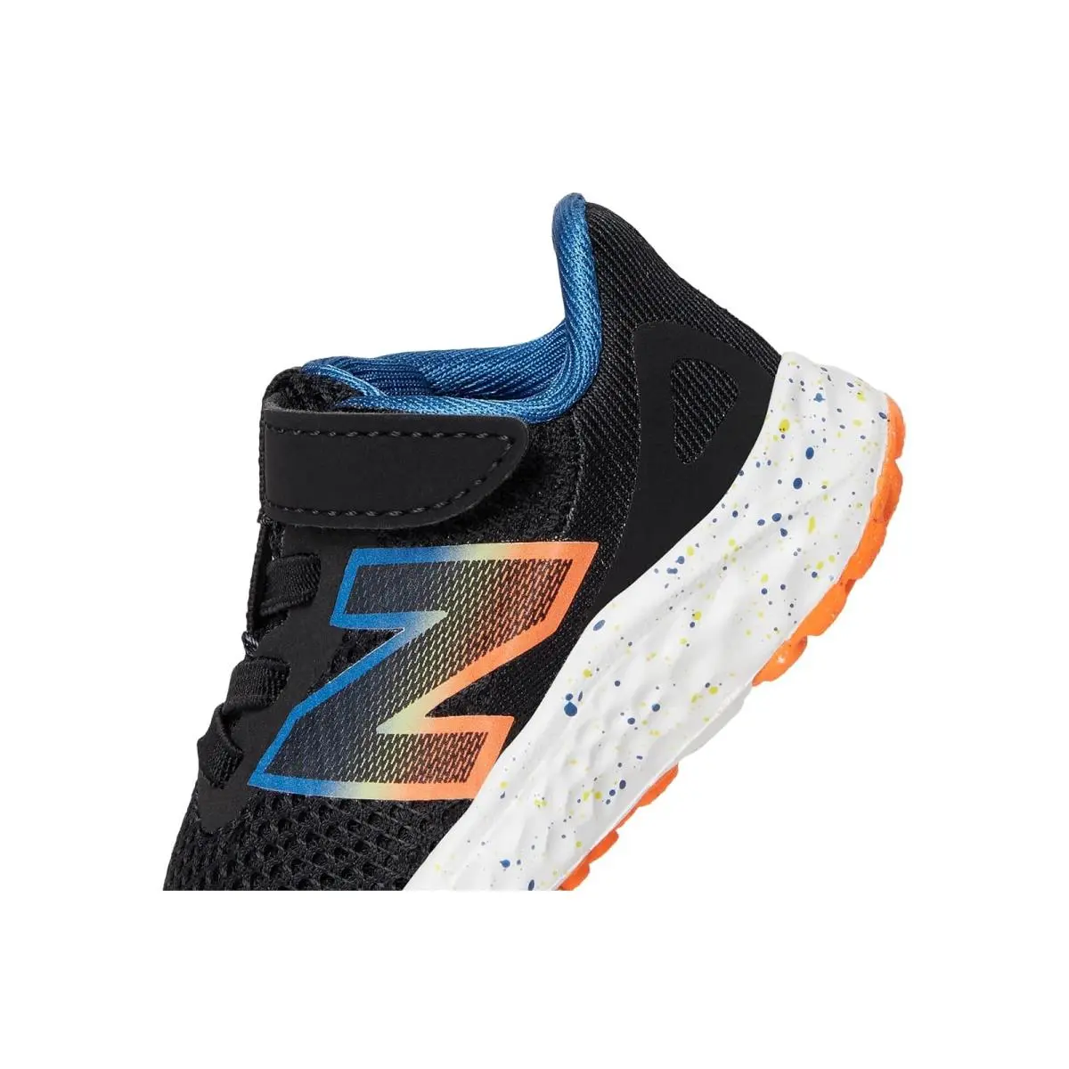 New Balance shoes - Black/Blaze Orange/Blue Agate 4