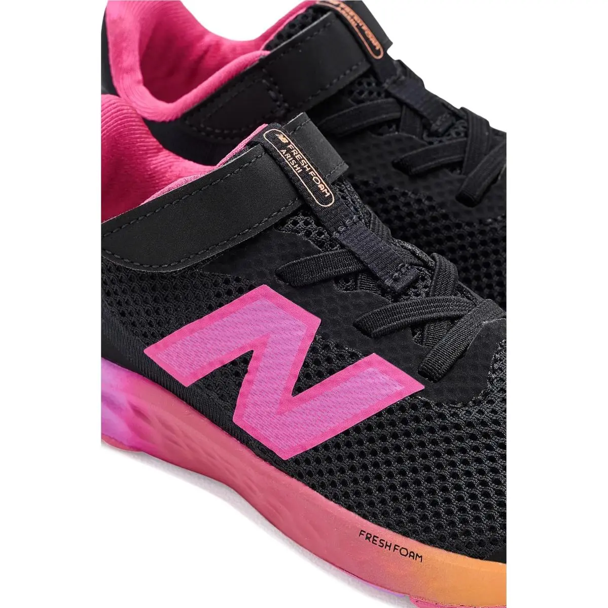 New Balance shoes - Black/Blaze Orange/Blue Agate 18