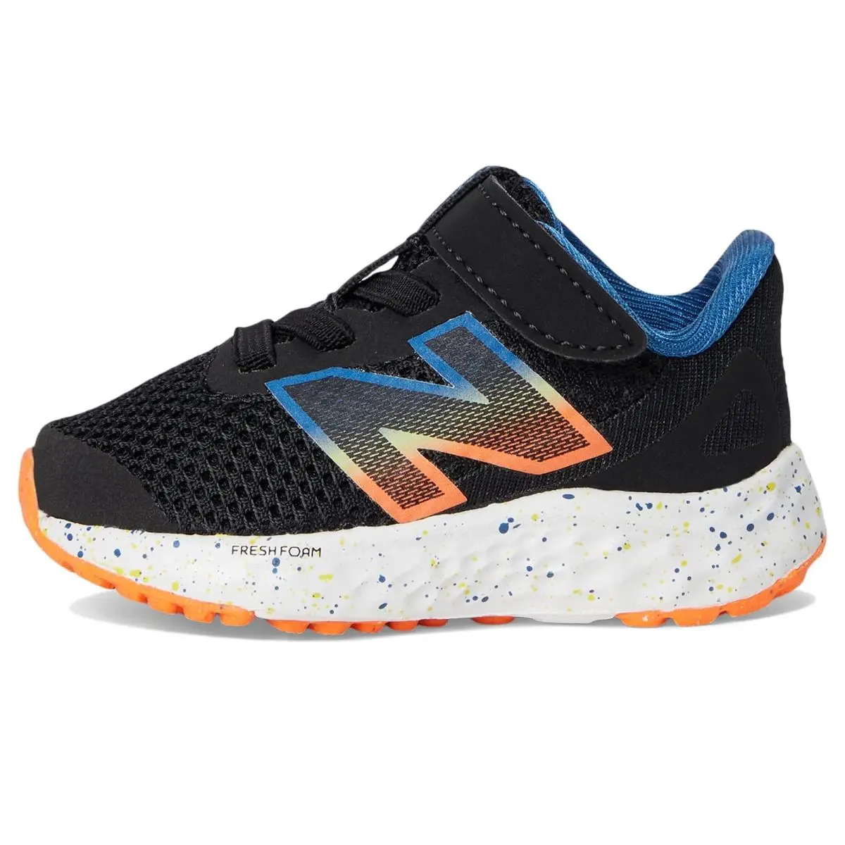 New Balance shoes - Black/Blaze Orange/Blue Agate 9