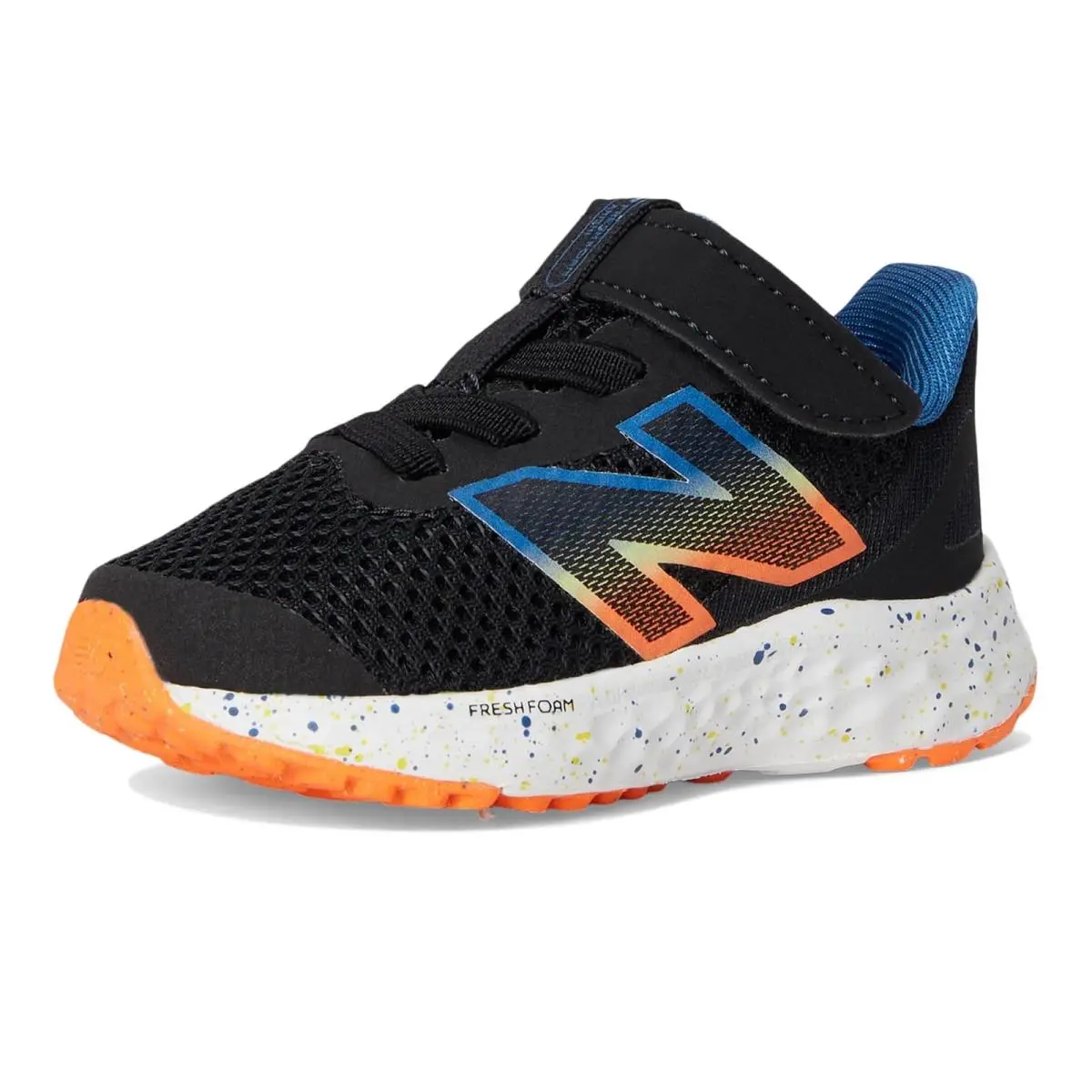New Balance shoes - Black/Blaze Orange/Blue Agate 12