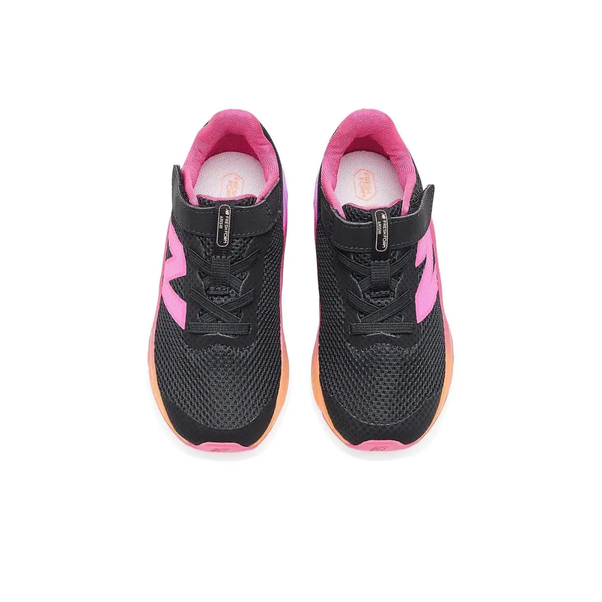 New Balance shoes - Black/Blaze Orange/Blue Agate 14