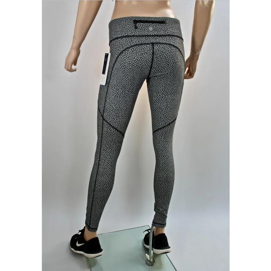 Lululemon clothing - Black & Reflective Silver 18
