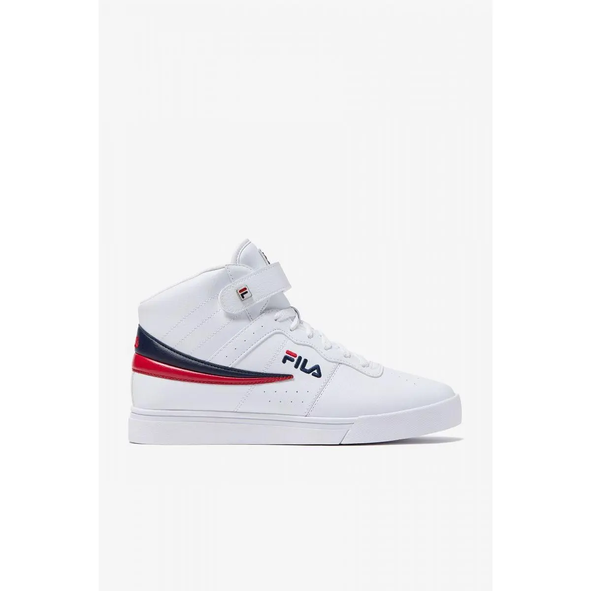 Fila Women`s Vulc 13 High Top Sneaker White/fila Navy/fila Red - 5CM00101-125 W