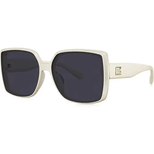 Bolon Oversized Polarized UV400 Sunglasses Acetate Frame Women 61mm BL3232