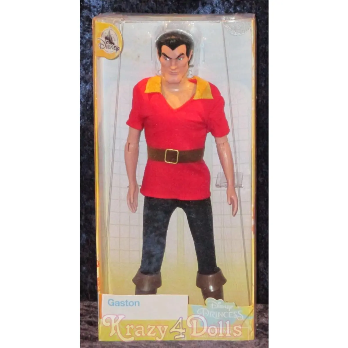 Disney Classic Doll 12 Gaston From Beauty and The Beast