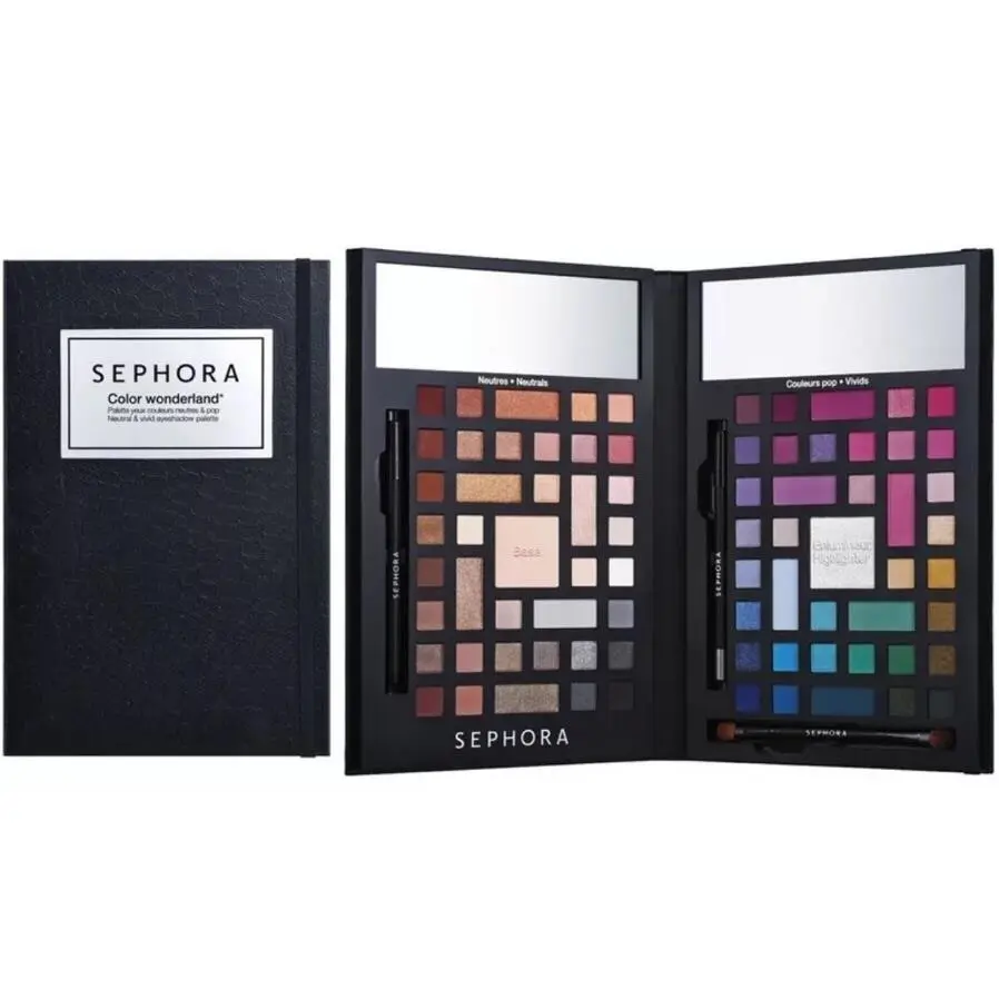 Sephora Color Wonderland Neutral Vivid Eyeshadow Palette Value
