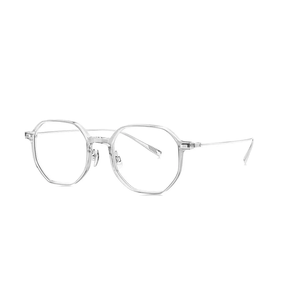 Bolon Unisex Titanium Polygon Eyeglass Frames BH6006 Frisco 49mm