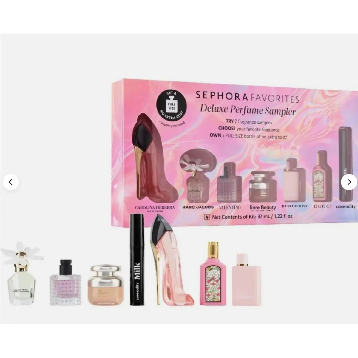 Sephora Favorites Deluxe Perfume Sampler Gift Set 7 Pcs NO Certificate