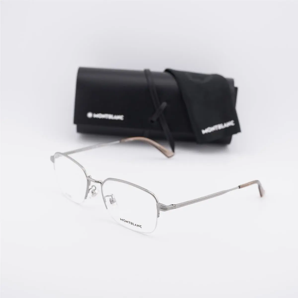 Montblanc MB0269OA 003 Grey 54mm Eyeglasses