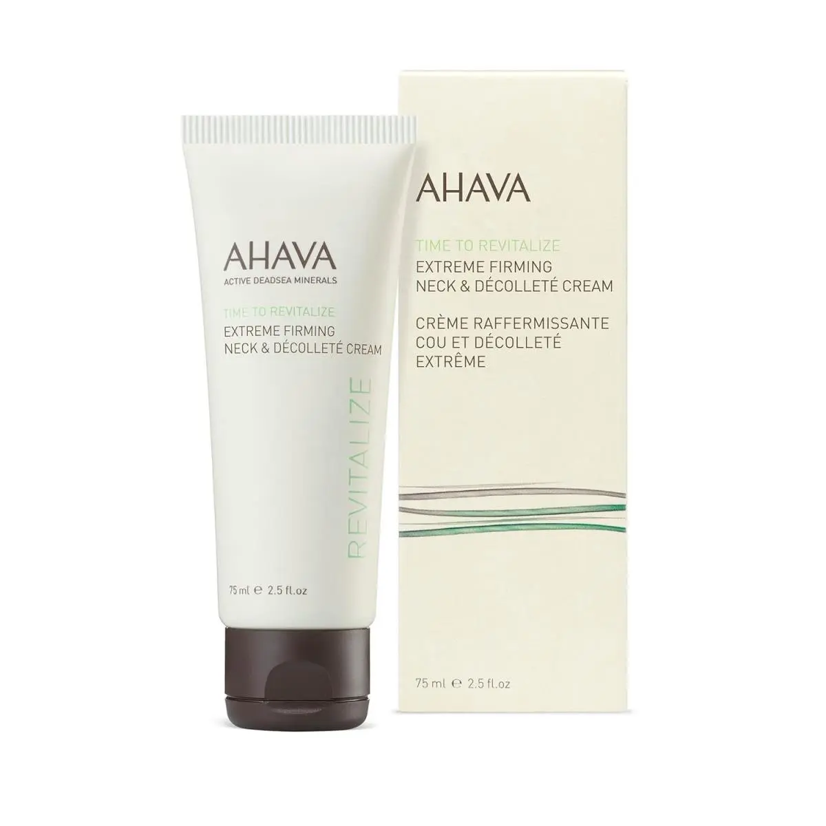 Ahava Time To Revitalize Extreme Firming Neck Décolleté Cream 2.5 fl oz