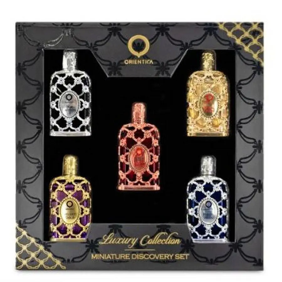 Orientica Luxury Collection Edp Splash 5 Piece Set - 0.25 FL OZ / 7.5 ML x5