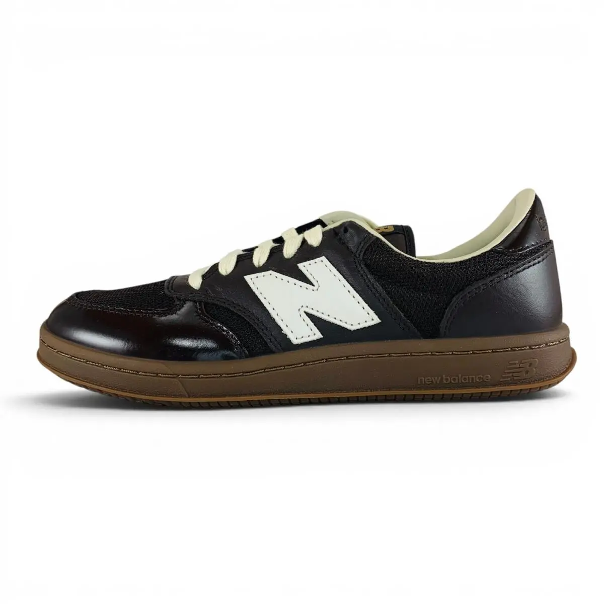 New Balance T500 Black Coffee Sea Salt Men`s Shoes Casual Sneakers U5009H1
