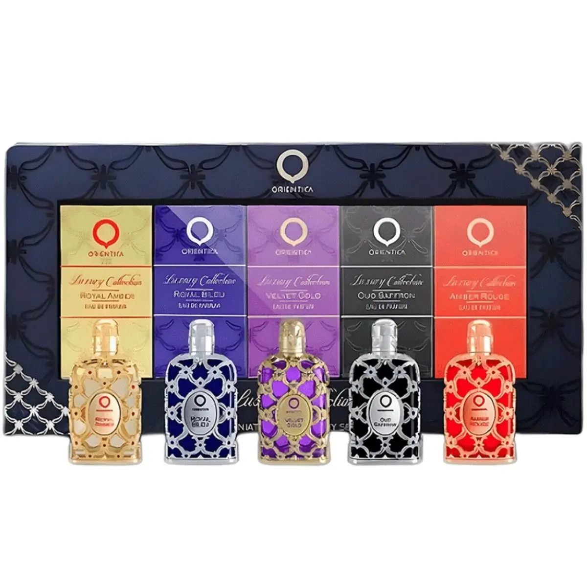 ica Luxury Collection 5 Pieces Mini Gift Set 0.25 oz 7.5 ml Eau De Parfum by Orient