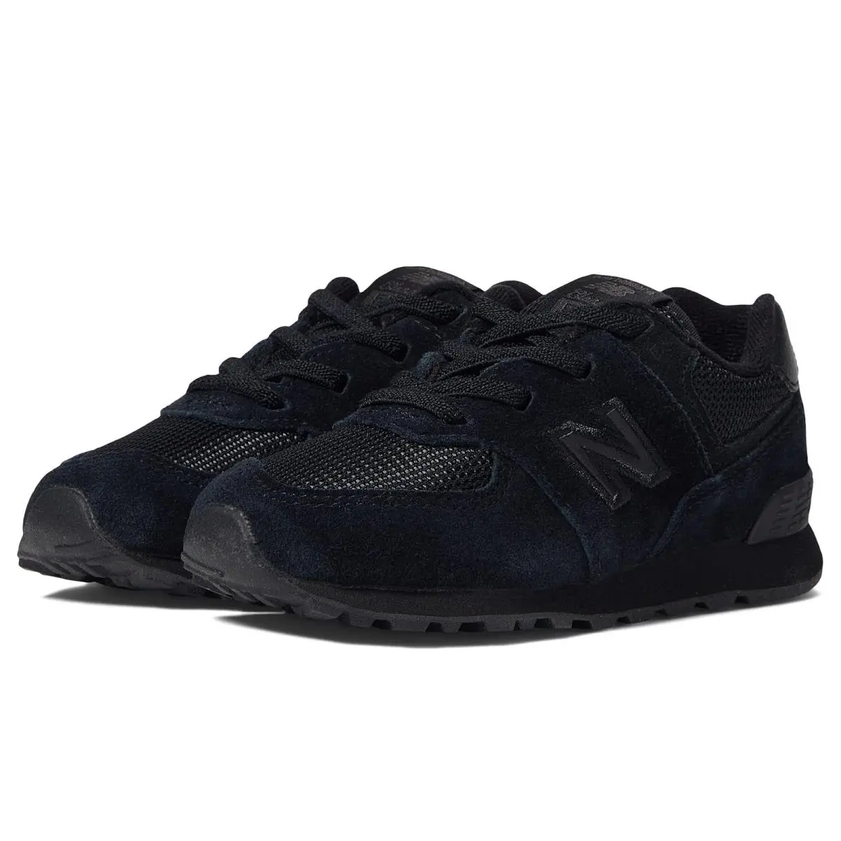 Boy`s Shoes New Balance Kids 574 Bungee Lace Infant/toddler