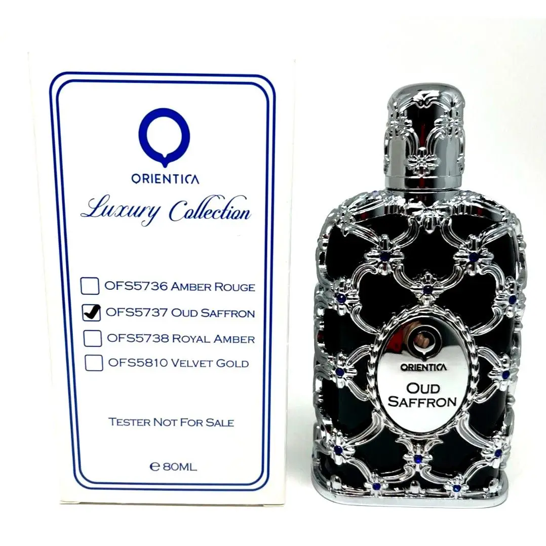 ica Oud Saffron 2.7oz Edp Luxury Collection Unisex Tester by Orient