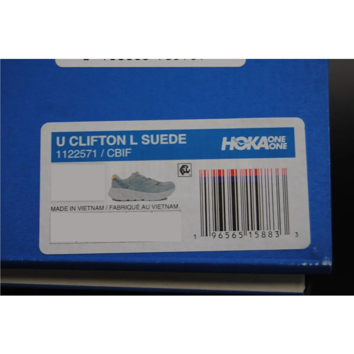 Hoka shoes - Hoka One One Clifton L - 1122571-CBIF - Blue 4