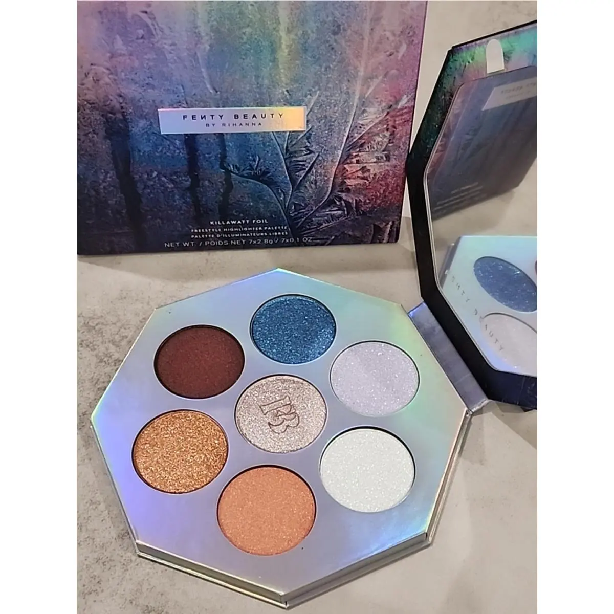 Fenty Beauty By Rihanna Killawatt Foil Freestyle Highlighter Palette Discontinue