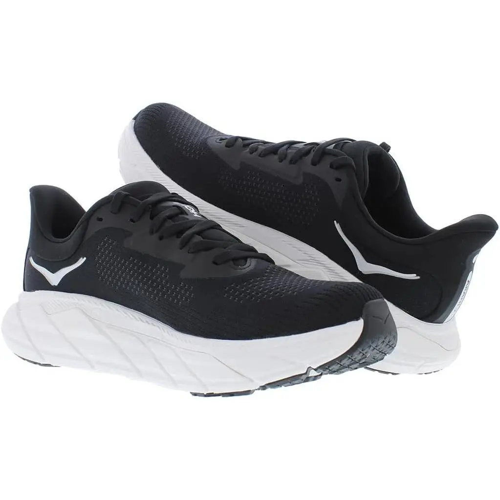 Hoka shoes - Black/White 6