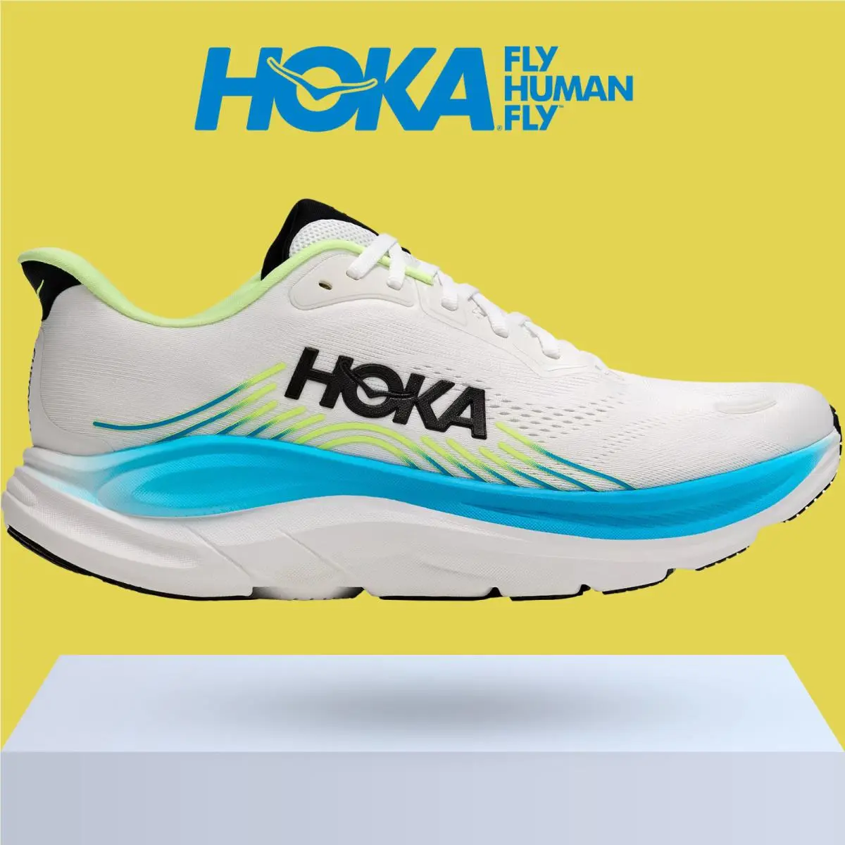 Hoka shoes - Hoka One One Clifton 11 - Black/Cosmic Grey 49