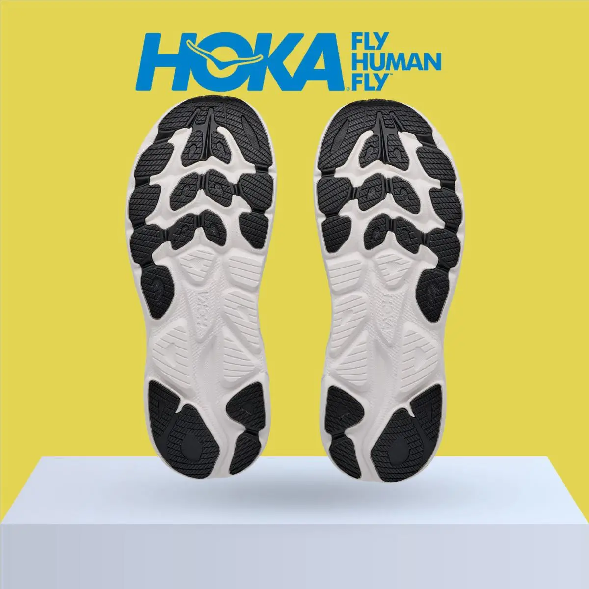 Hoka shoes - Hoka One One Clifton 11 - Black/Cosmic Grey 53
