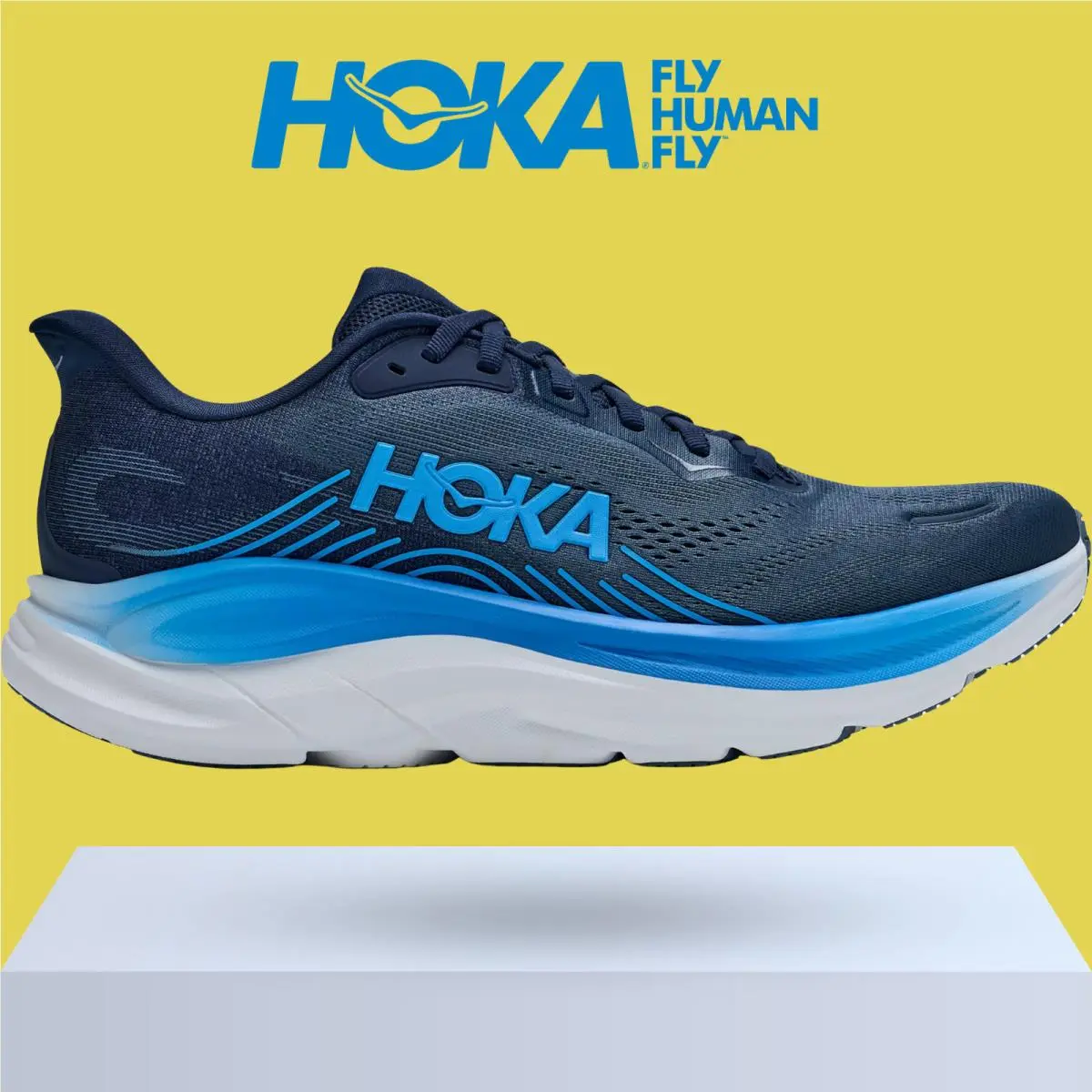 Hoka shoes - Hoka One One Clifton 11 - Black/Cosmic Grey 9