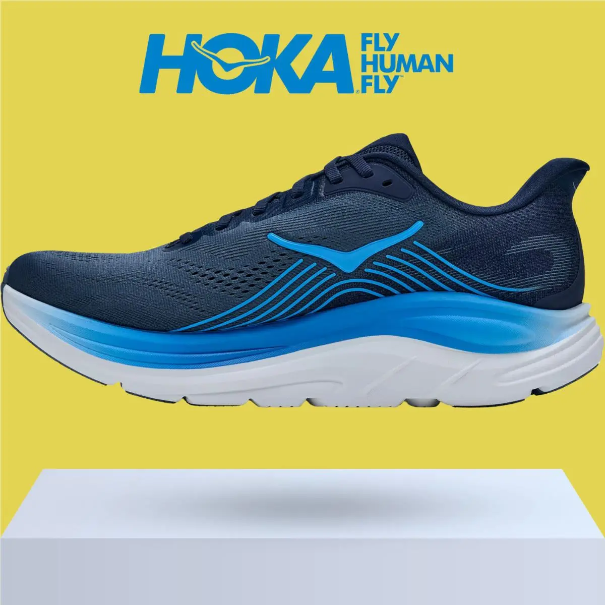 Hoka shoes - Hoka One One Clifton 11 - Black/Cosmic Grey 10