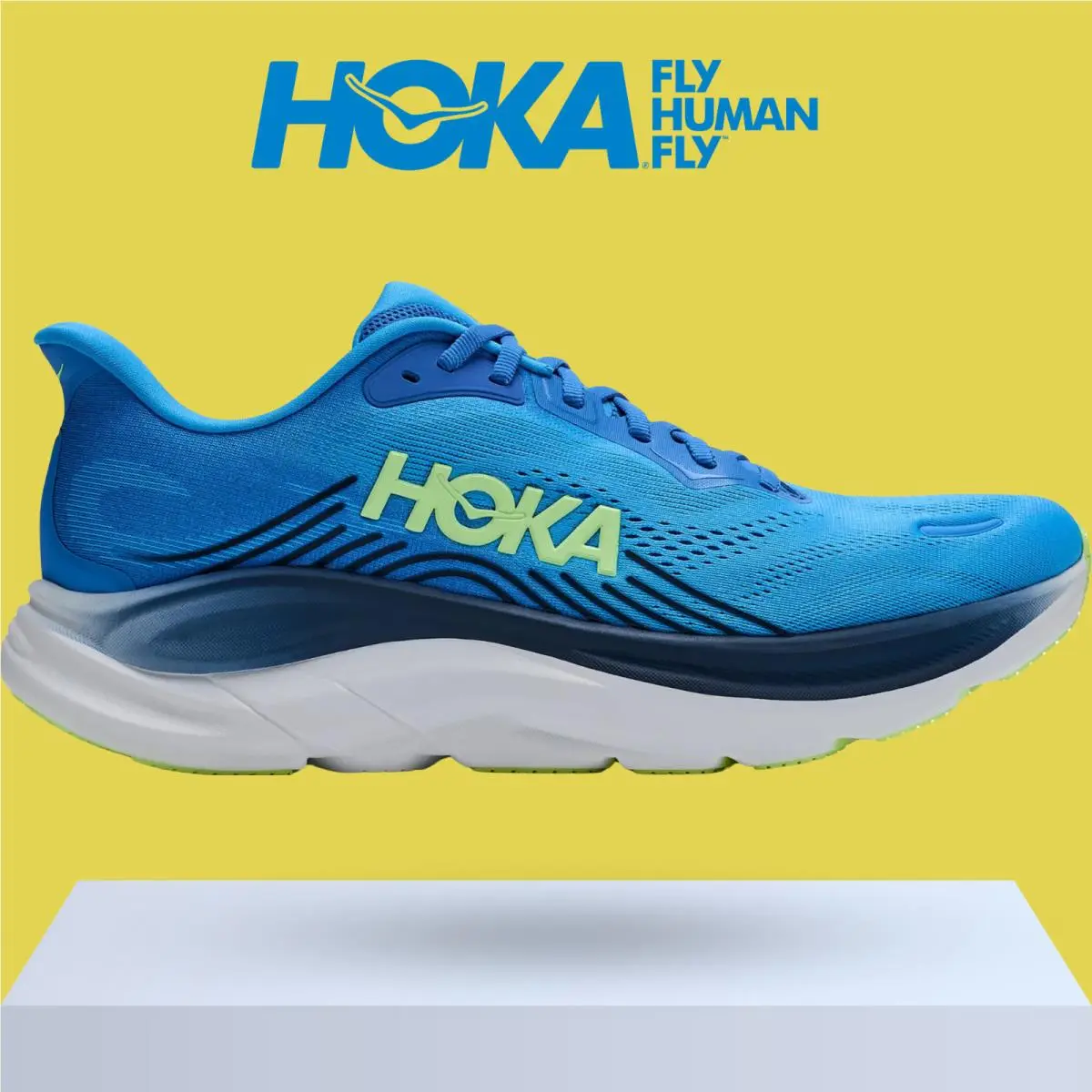 Hoka shoes - Hoka One One Clifton 11 - Black/Cosmic Grey 44