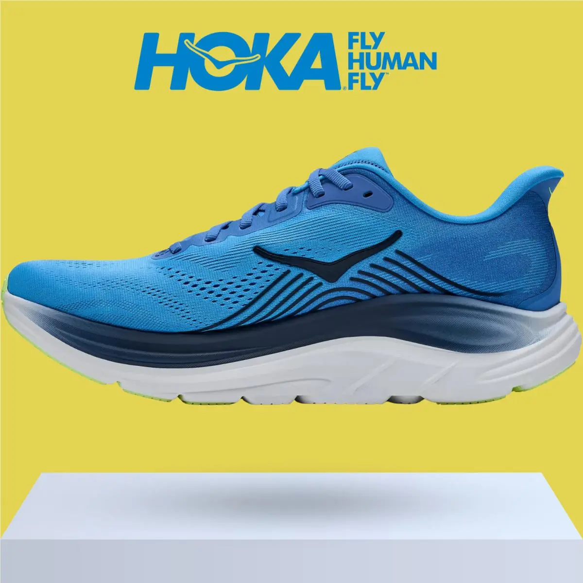 Hoka shoes - Hoka One One Clifton 11 - Black/Cosmic Grey 45