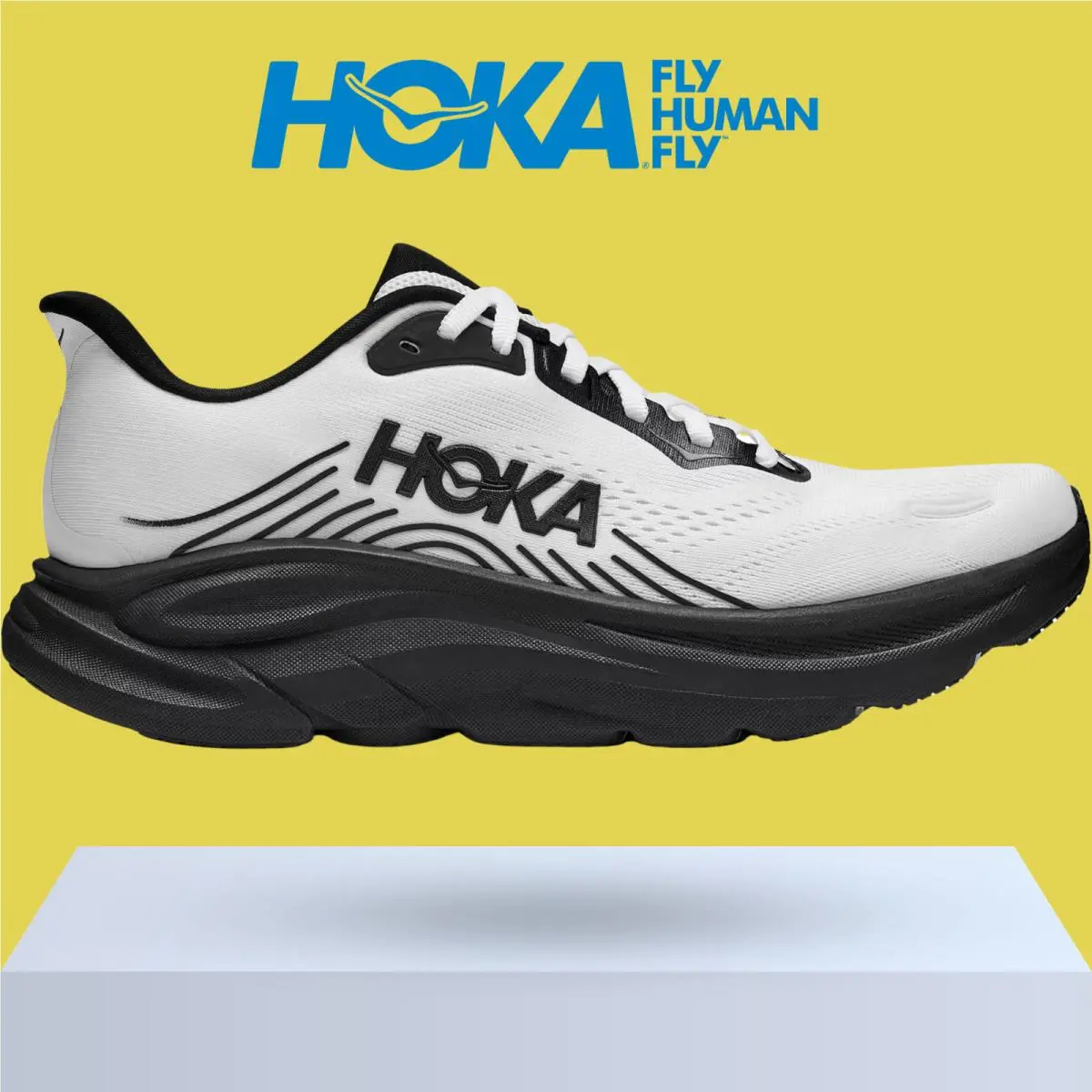 Hoka shoes - Hoka One One Clifton 11 - Black/Cosmic Grey 14