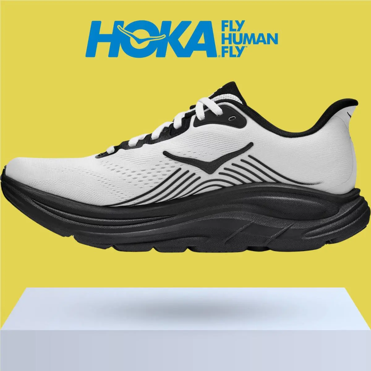 Hoka shoes - Hoka One One Clifton 11 - Black/Cosmic Grey 15