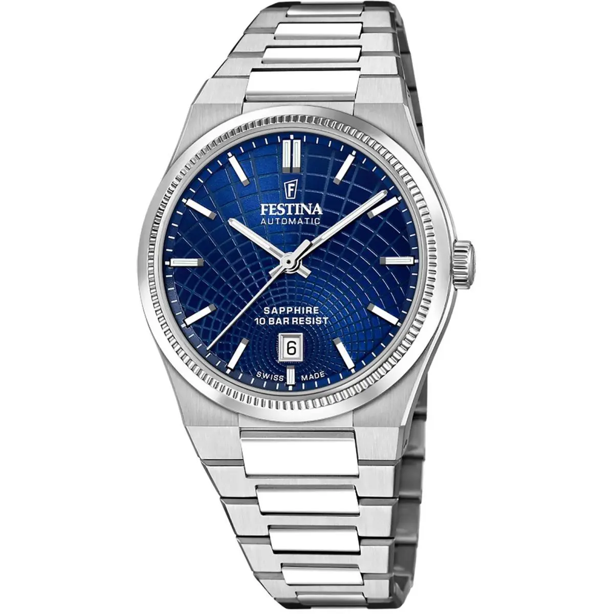 Festina Automatic Blue Dial Wristwatch F20083-2
